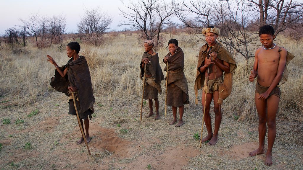San Bushmen - Photo by Mario Micklisch